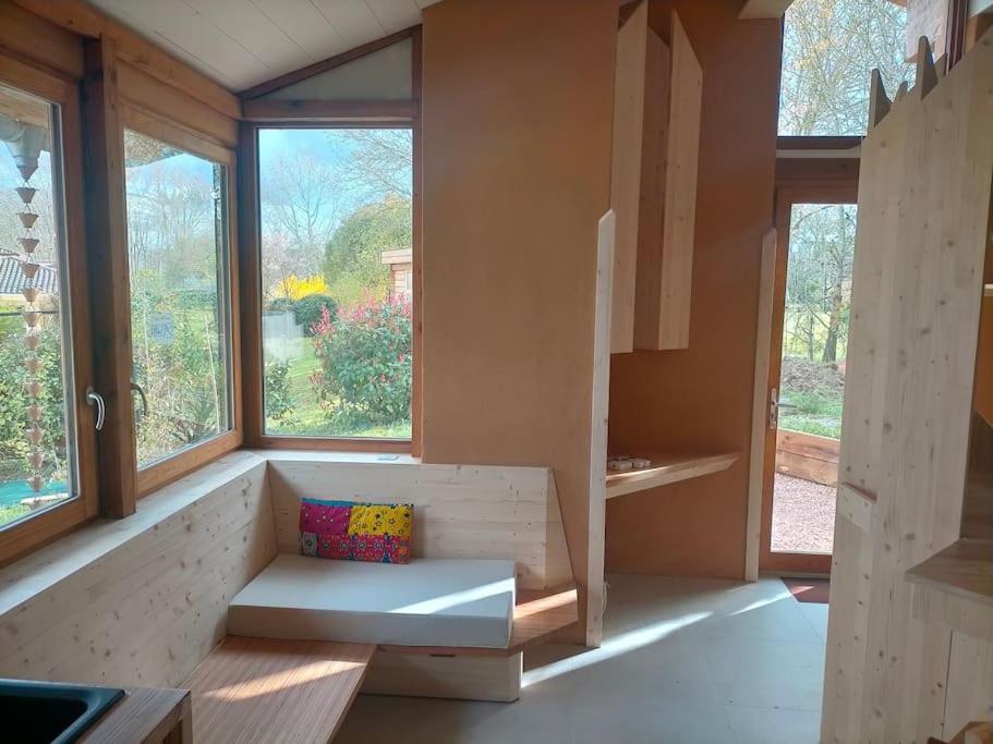 Studio Ambiance Verdoyante Et Vue Sur La Vallee Auzeville-Tolosane Exterior foto